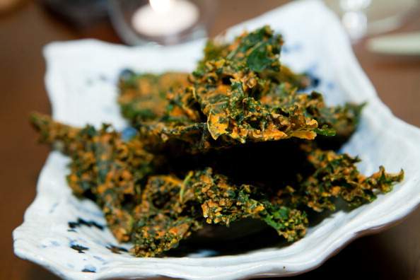 Kale chips (Photo by Brendan Hoffman/Getty Images for Girl Behind the Camera)