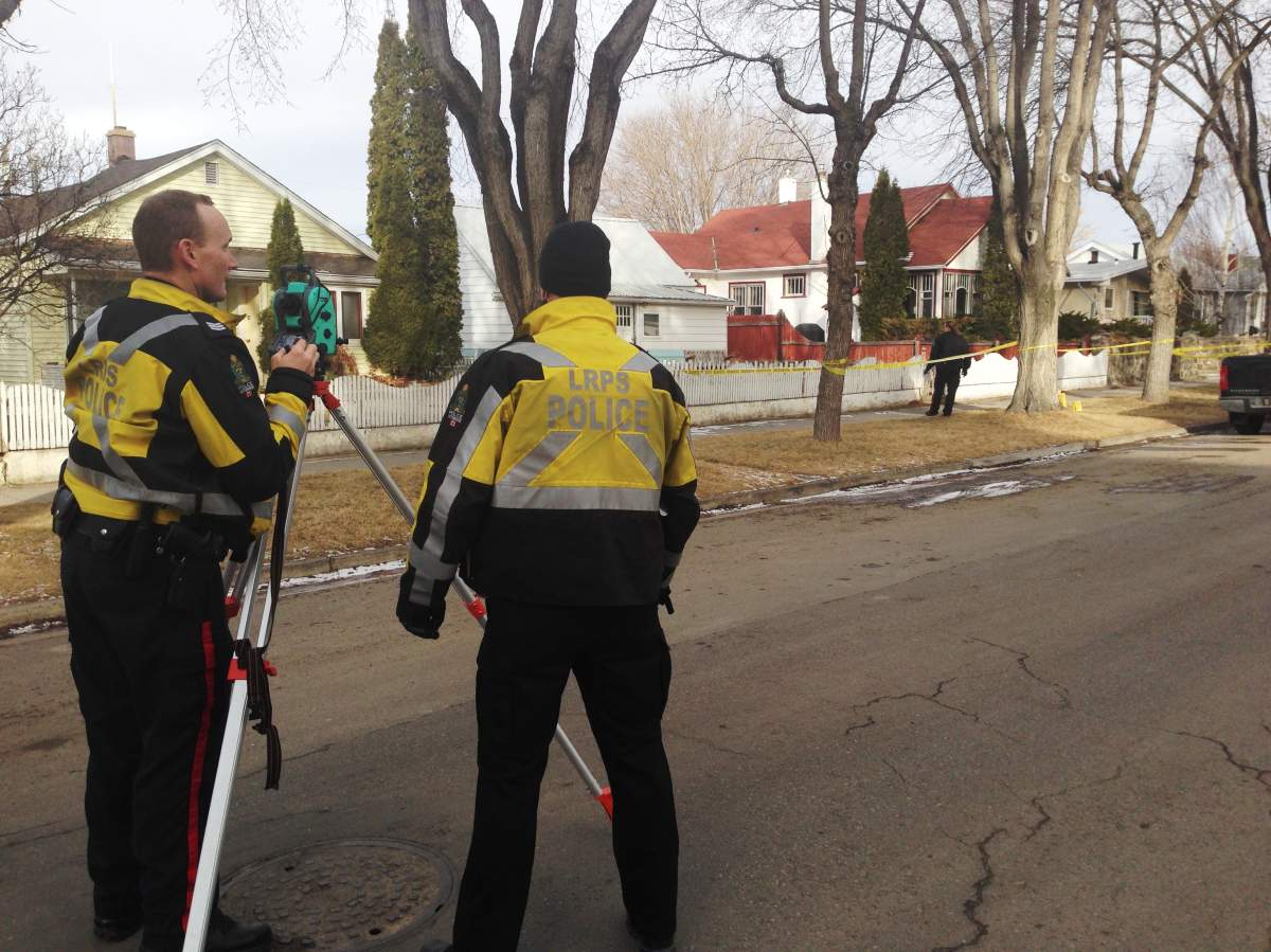 The body of a woman was found inside a house in the 300 block of 19th Street North around 3 a.m. on Monday, February 23, 2015.