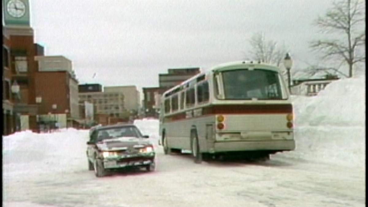 Moncton during the winter of 1992.