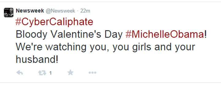 Newsweek’s Twitter account.