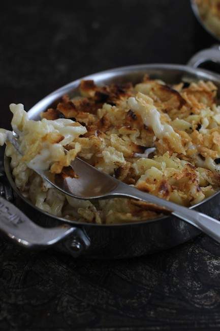 potato chip baked macaroni and cheese