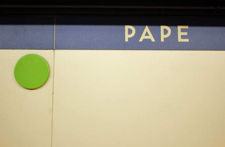 TTC subway guards pointing at the wall. Why? Some don’t know - image