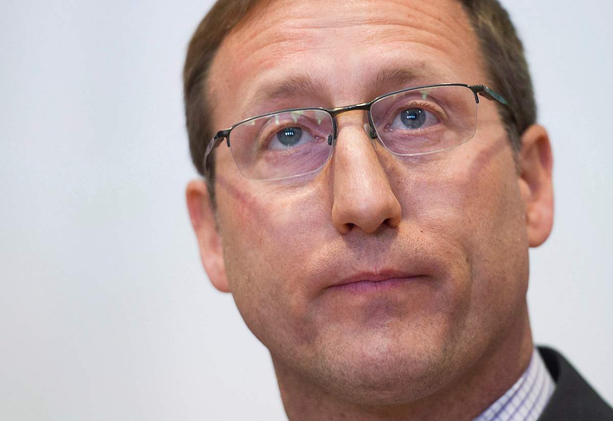 Justice Minister Peter MacKay speaks during a funding announcement in Montreal, Tuesday, January 20, 2015. THE CANADIAN PRESS/Graham Hughes.