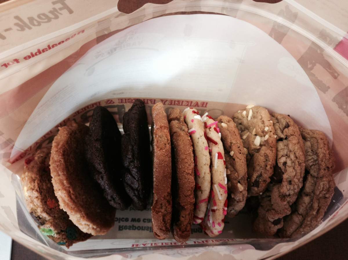 A selection of cookies from Confetti Sweets