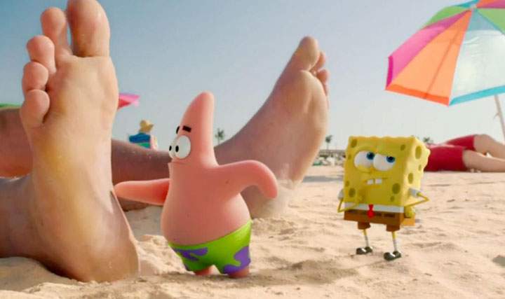 A scene from 'SpongeBob: Sponge Out of Water.'.