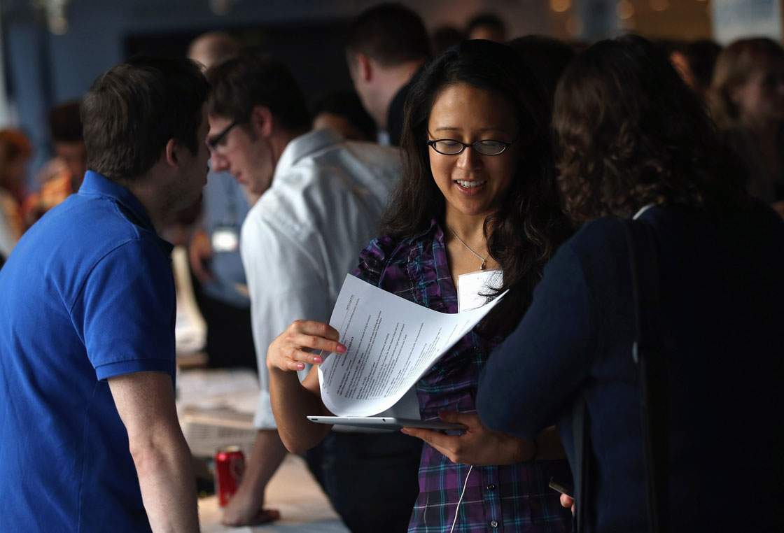 "Panicking and wildly applying to jobs really works against you. So clarity first, and strategy second is really important.”