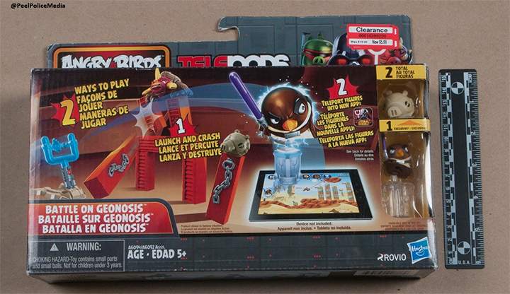 The toy the marijuana was found inside of.