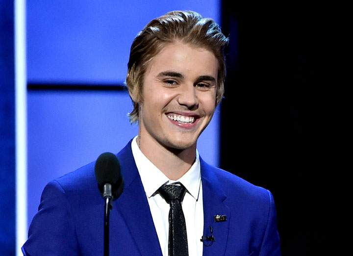 Justin Bieber, pictured on March 14, 2015.