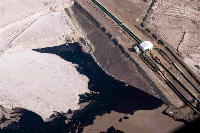 An oilsands facility is seen from a helicopter near Fort McMurray, Alta., Tuesday, July 10, 2012. The latest ideas on improving the environmental performance of Alberta's oilsands are being presented at a conference in Edmonton. 