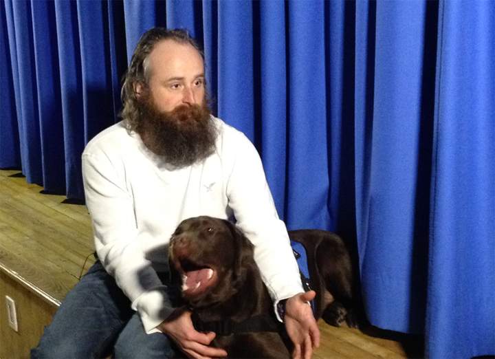 ‘The mask is off’: Former police officer shaves beard in battle with PTSD - image