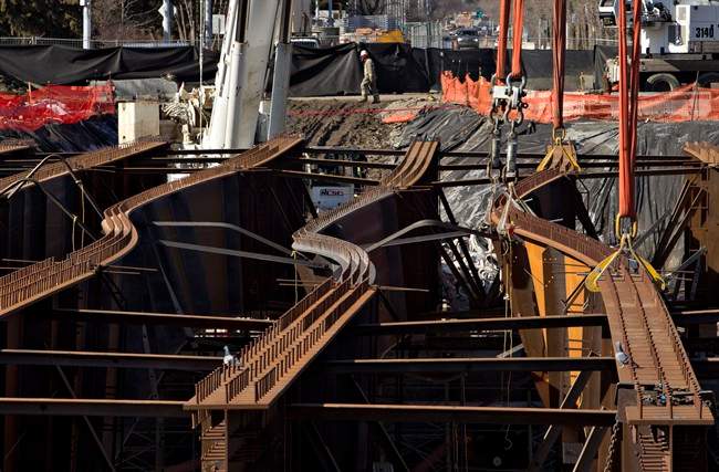 Groat Road will once again be closed this weekend for girder removal.