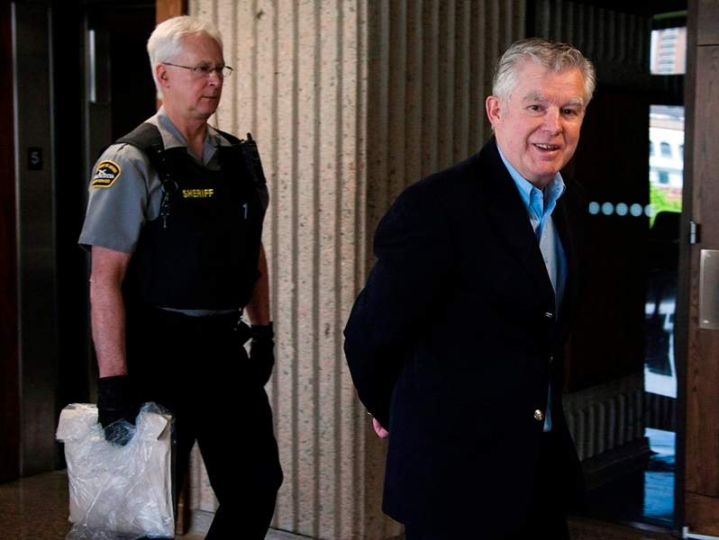 Ernest Fenwick MacIntosh arrives at Nova Scotia Court of Appeal in Halifax on Wednesday, June 8, 2011. MacIntosh is appealing his conviction for sexual offences earlier this year, based in part on issues related to his extradition from India in 2007. 