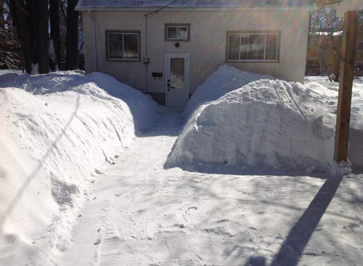 Winnipeg snow March 2014