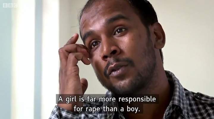 Mukesh Singh, one of four men sentenced to death for the gang rape and murder of Jyoti Singh in 2012, blames the victim in the documentary “India’s Daughter.”