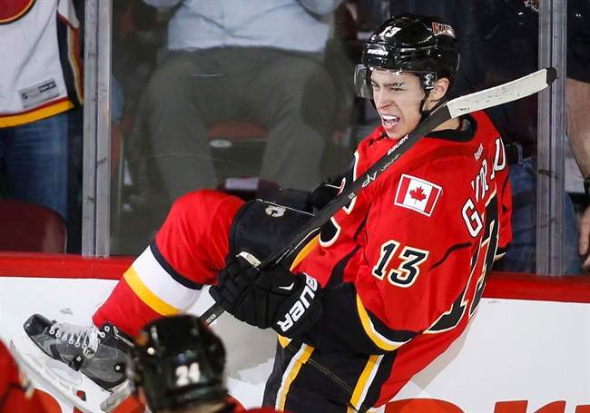 Calgary Flames Johnny Gaudreau is the NHL's 1st Star of the Week.