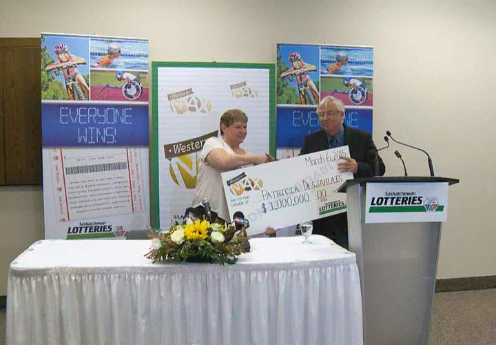 Saskatchewan’s newest lottery winner Patricia Desjarlais has been at it for three decades and now has a million reasons to keep playing.