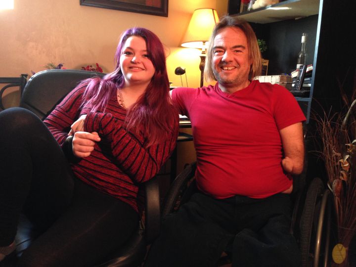 Global News visited Richard Lemieux and his daughter at home in March, 2015.