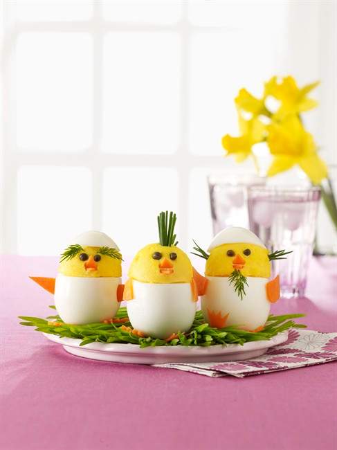 DIY ideas for the Easter brunch table
