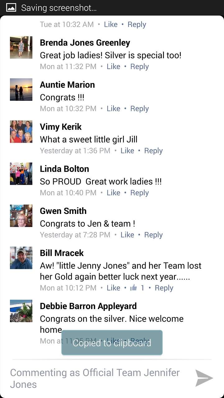 Jill Officer social media