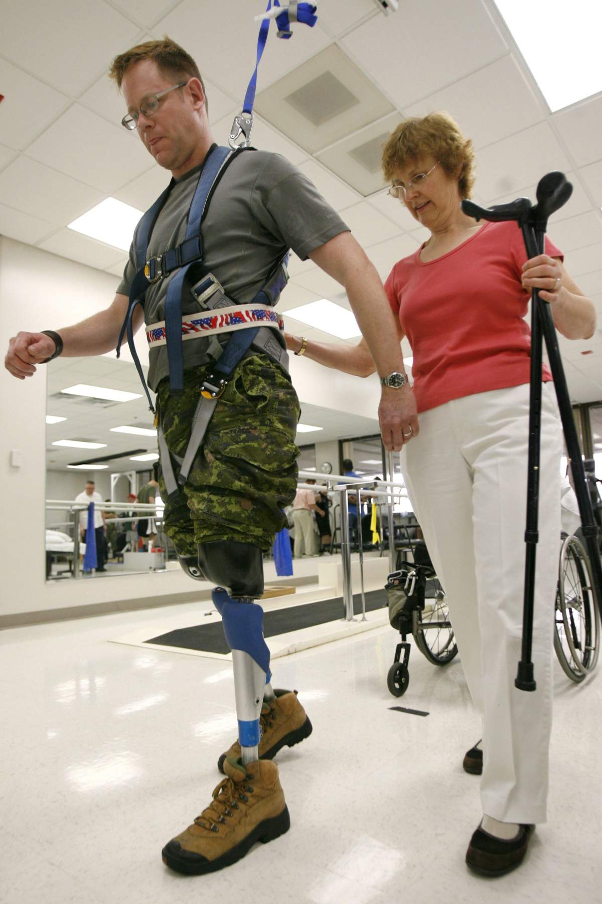 Disabled Edmonton veteran has to prove again his legs are still gone - image