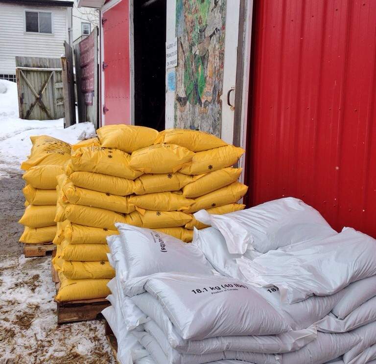 Walker’s Livestock Feed & Supplies sold 100 tonnes of salt in February.