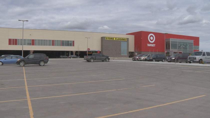 No replacement tenant has been found for the large Polo Park Target location.