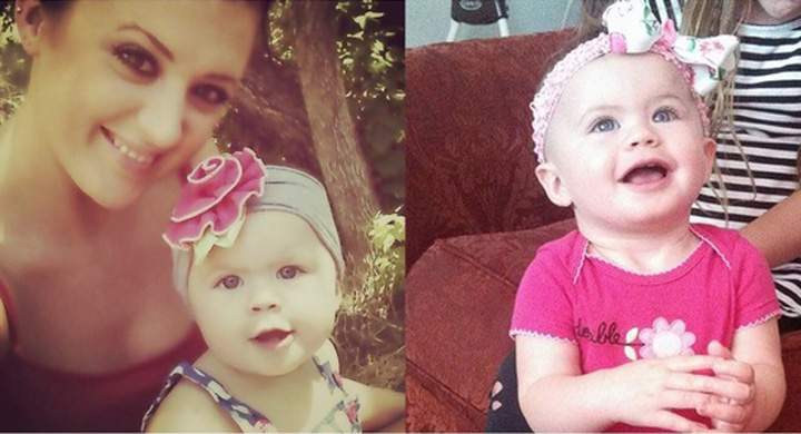 Jennifer Groesbeck and her daughter Lily are seen in photos posted to a fundraising page for the family. The toddler survived a car crash that killed her mother.