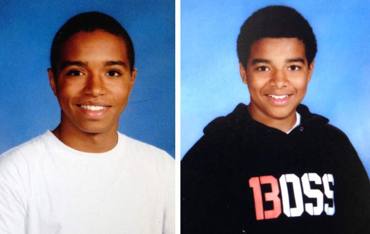 Jean Wabafiyebazu, left, and his brother Marc, pictured in 2014.