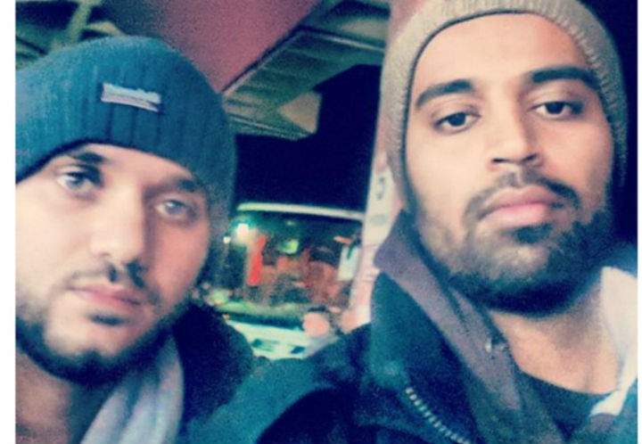 Ahmad Waseem (right) tweeted this photo with Mohamed El Shaer (left) in November after El Shaer was arrested. Waseem tweeted the same photo on Mar. 2, claiming El Shaer was now in Syria.