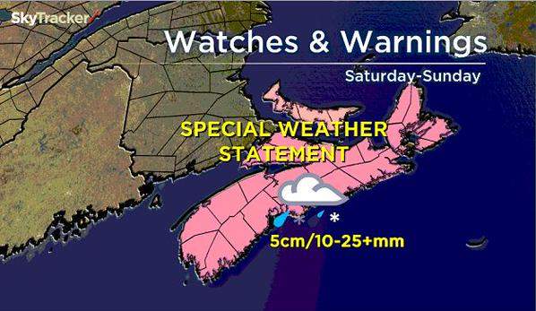 Environment Canada is warning Nova Scotians about new winter weather headed their way.