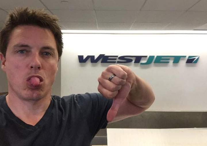 John Barrowman tweeted this photo on March 15, 2015.