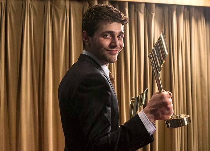 Xavier Dolan, director of 'Mommy,' pictured at the Canadian Screen Awards on March 1, 2015.