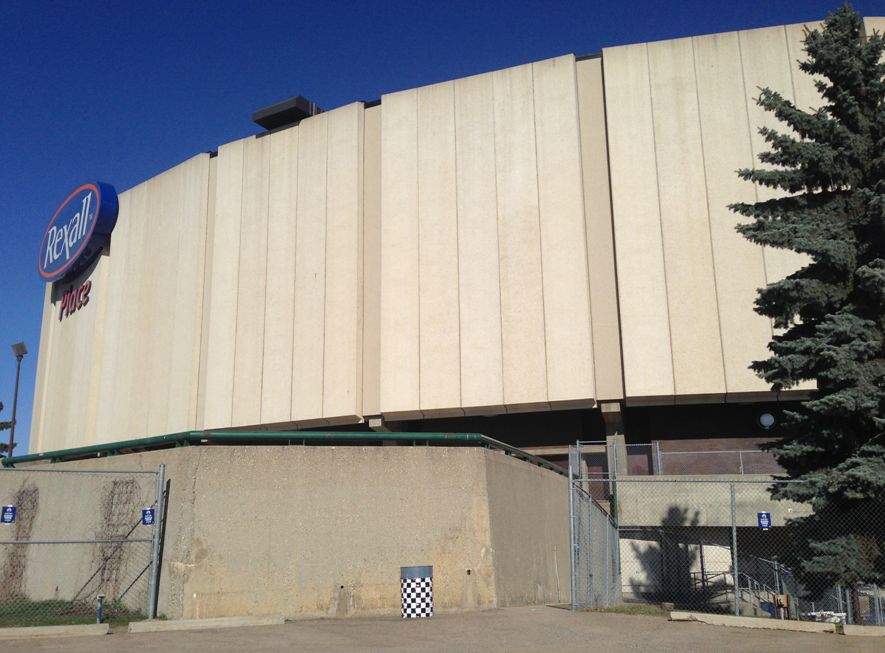 Rexall Place in Edmonton, April 15, 2015.