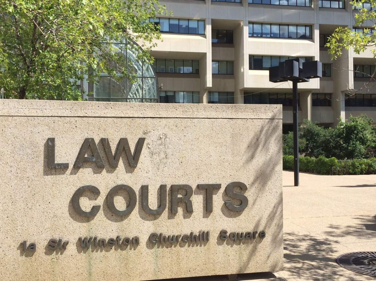 The Law Courts in Edmonton, Alberta.