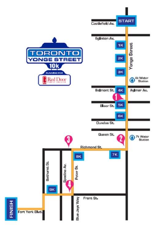 The dispersal area will be at Fort York Boulevard, from Bathurst Street to Lake Shore Boulevard West, from 6 a.m. to 2 p.m.