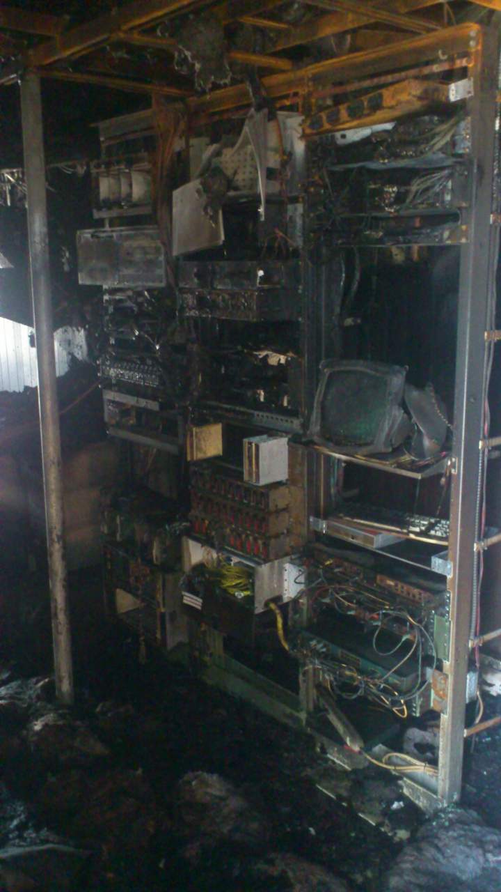 MTS facility Camperville Manitoba fire