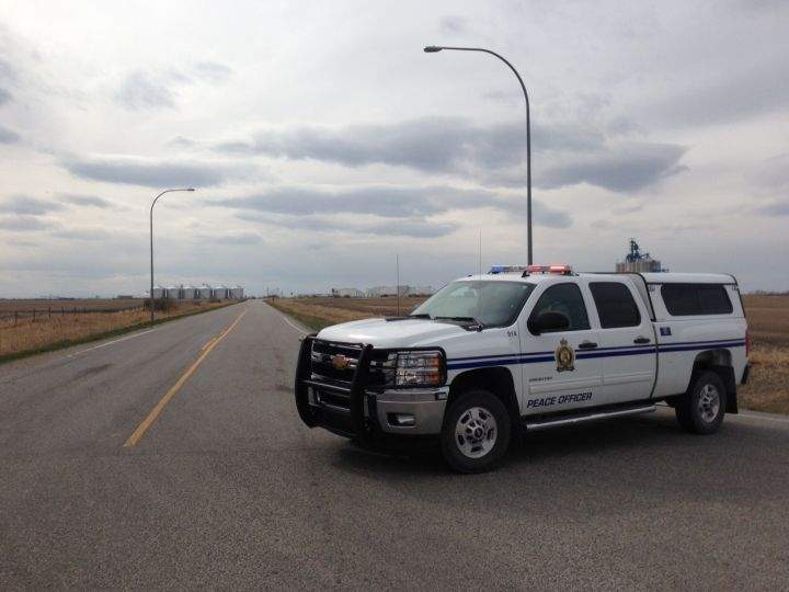CP Rail train derails in Wheatland County west of Carseland - image