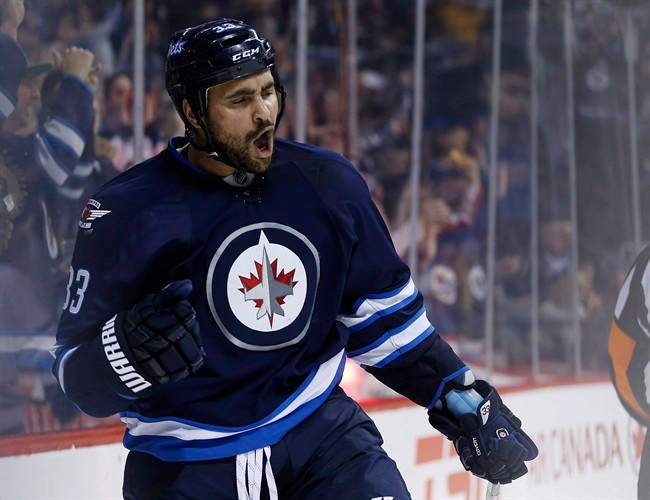 Winnipeg Jets' Dustin Byfuglien will not face supplementary discipline for his high hit in Sunday's loss to the Montreal Canadiens.