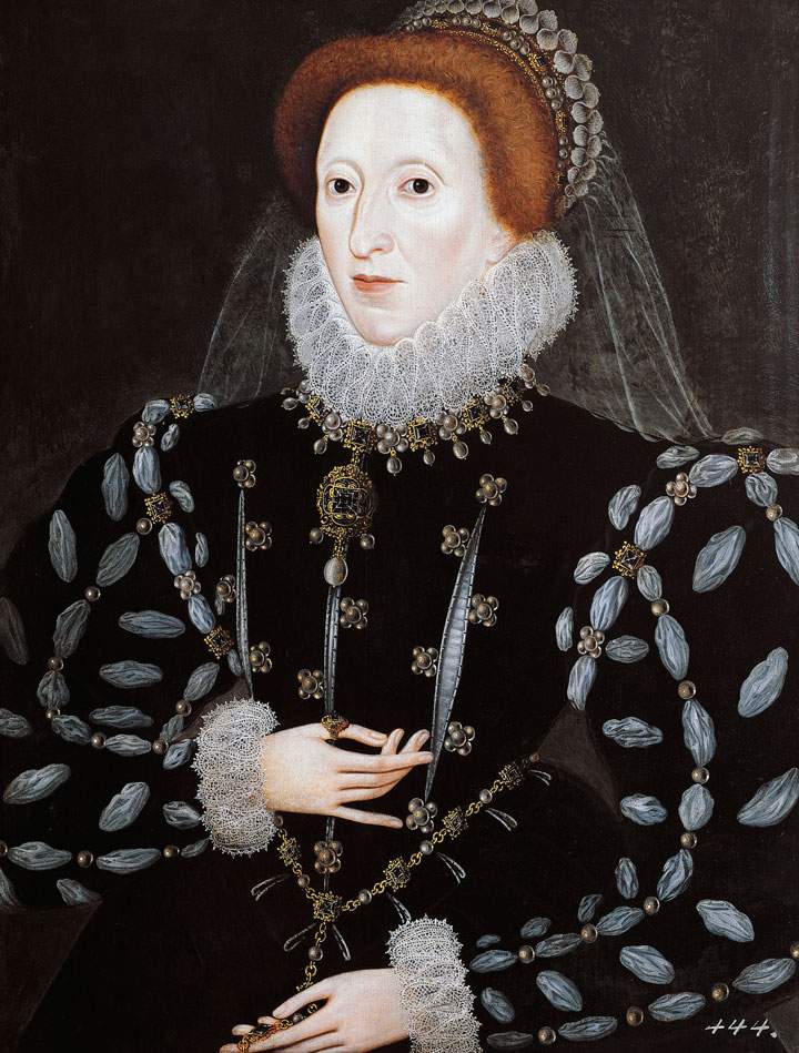 Elizabeth I of England (Greenwich, 1533-London, 1603), Queen of England and Ireland. Painting by Nicholas Hilliard (1547-1619).