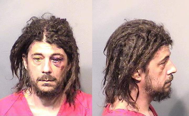 Florida police say Kenneth Crowder, 41, went crazy while high on flakka.