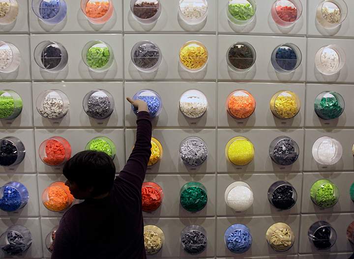 (File photo) An 11-year-old boy's father says his son was detained by security for shopping by himself at Calgary's Lego store.