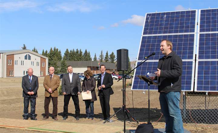 Nipawin Bible College expects its power bill will now be zero after the introduction of solar power on campus.