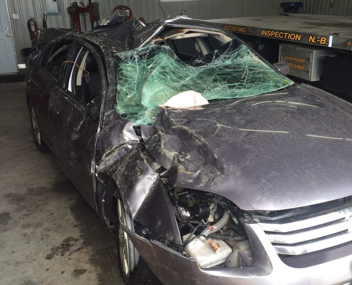 Chuck Healy’s daughter was in a car accident, and together they waited at the Dr. Everett Chalmers Hospital in Fredericton for hours.