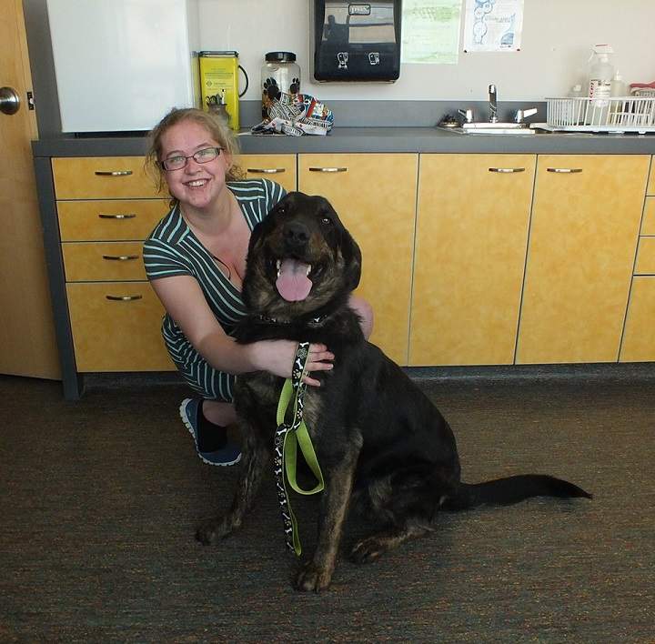 Shauna Doyle was reunited with her dog Rocky in Manitoba six months after he went missing in Alberta.