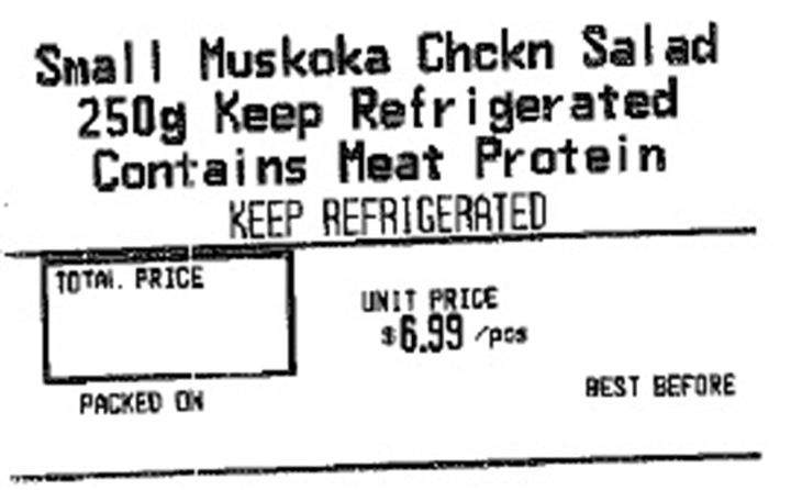 Sobeys recall