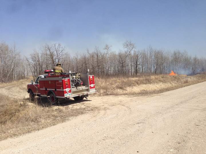 Manitoba fire wind