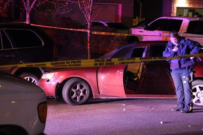 Police on scene near 70th Avenue and 149th Street in Surrey.