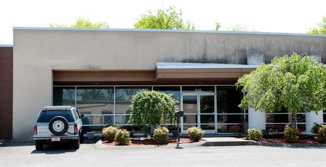 This April 23, 2015 photo shows a facility purchased by The Social Club, a Nashville, Tenn. swingers club, in a small office park in Nashville.