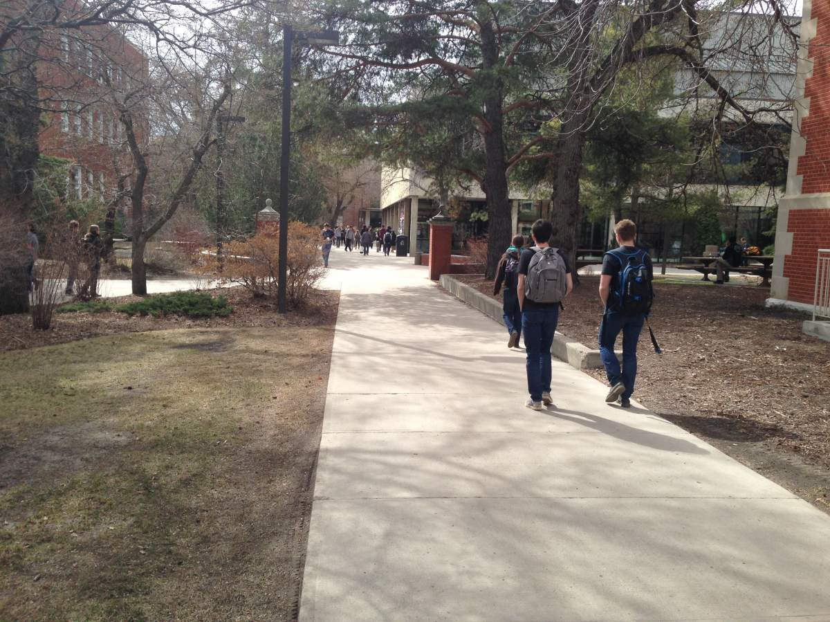 The University of Alberta campus in Edmonton, Alberta. April 17, 2015.