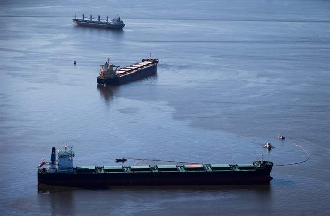The MV Marathassa is allowed to leave Canadian waters.